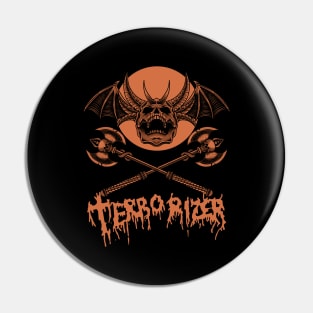 Terrorizer metalhead Pin