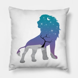 Lion king of the jungle Pillow