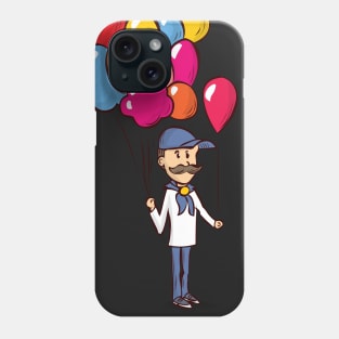 Balloon seller in the street Phone Case