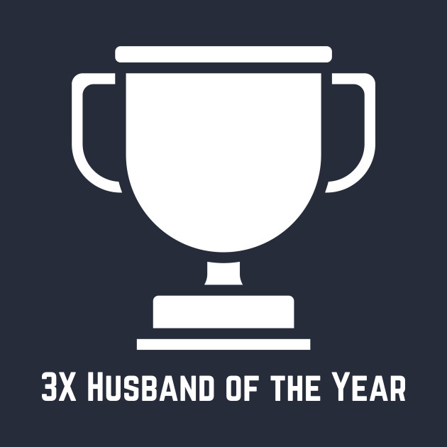 Front: MH Logo Back: 3X Husband of the Year by ModernHusbands