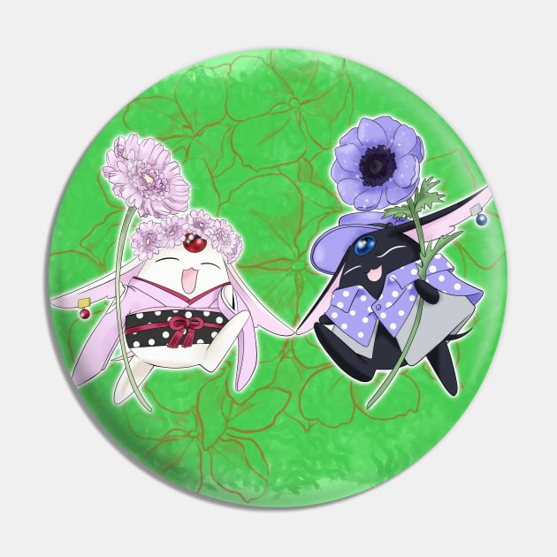 Mokona Anniversary Pin by Nykos