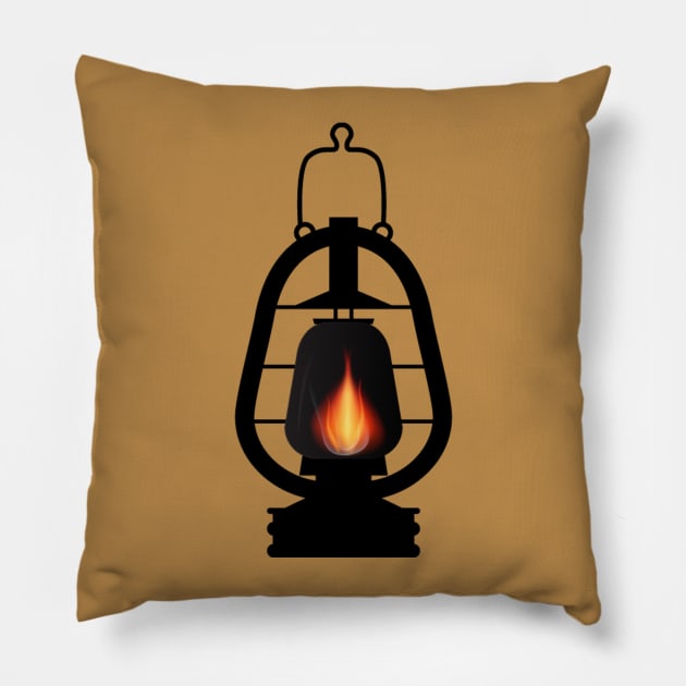 Lamp Pillow by High Class Arts