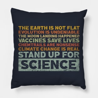 Stand Up For Science Pillow