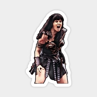 Angry Xena Magnet