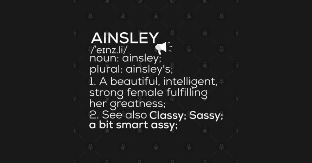 Ainsley Name Ainsley Definition Ainsley Female Name Ainsley Meaning