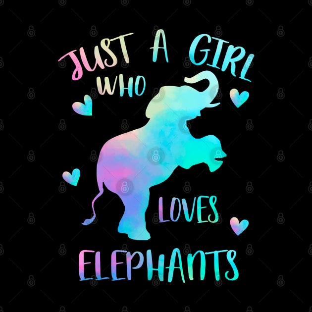 Just a girl who loves elephants by PrettyPittieShop