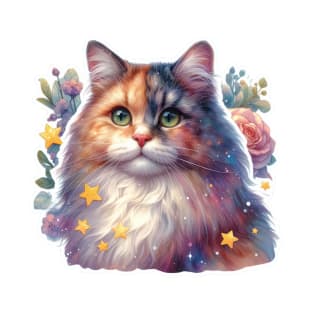 Celestial Cat's Reverie T-Shirt