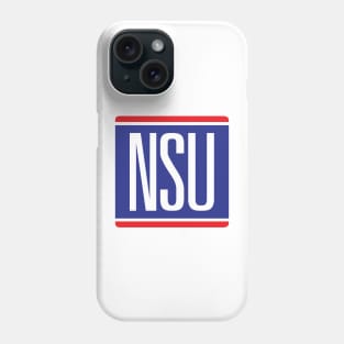 Uber-retro NSU cars emblem Phone Case