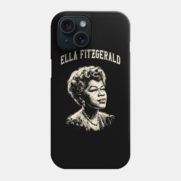 ella fitzgerald Phone Case by Yopi