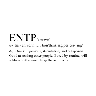 ENTP Personality (Dictionary Style) Light T-Shirt