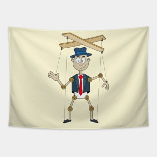 A fun puppet Tapestry