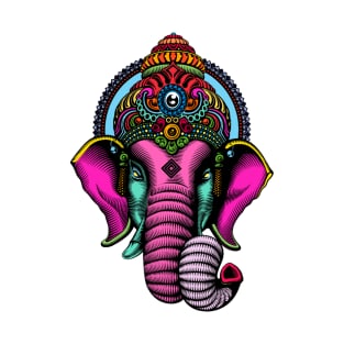 psychedelic elephant T-Shirt