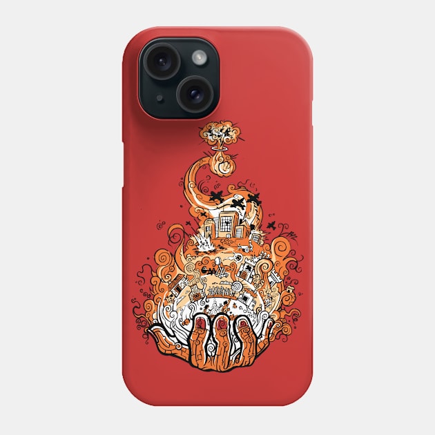 History of Flame Phone Case by Zagazoo42