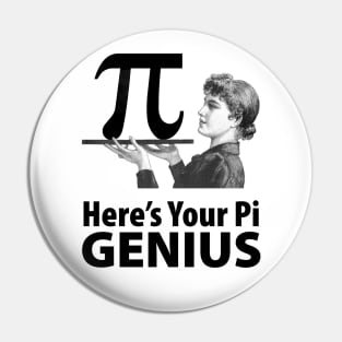 Here's Your Pi Genius! Pin