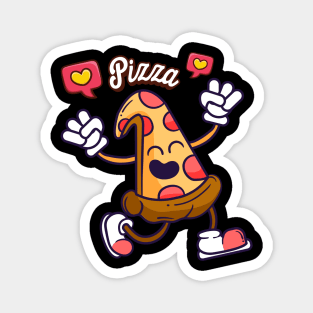 Cute pizza lover Magnet