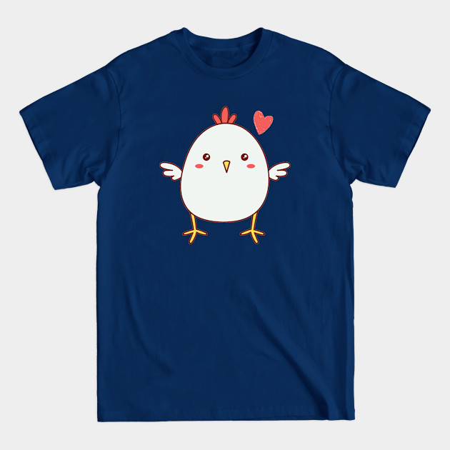 Disover cute little chick - Chicken - T-Shirt