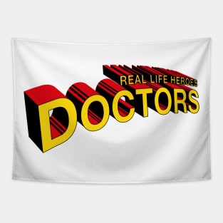 Real Life Heroes: Doctors Tapestry