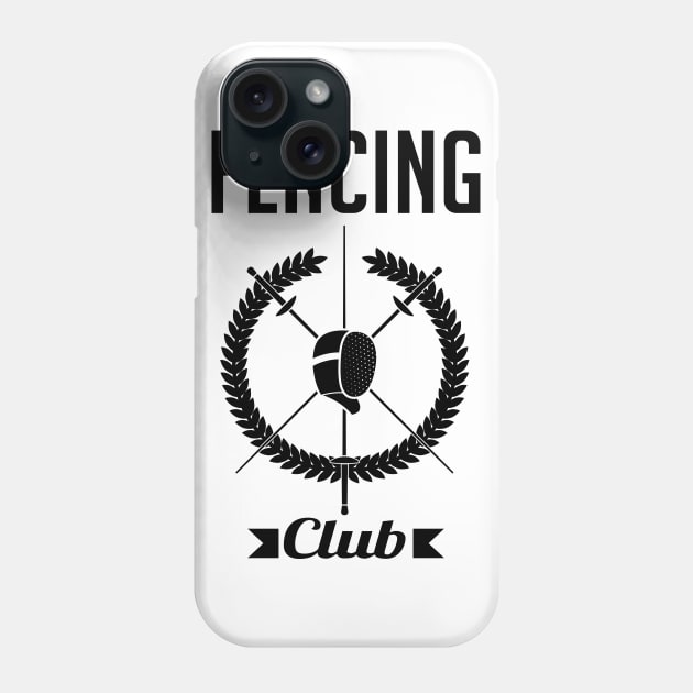 Fencing Club Phone Case by nektarinchen