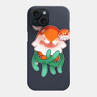 Red Jellyfish Mommy Phone Case