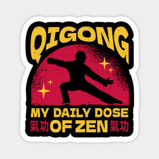 Daily Zen Qigong Mantra Magnet