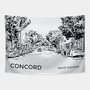 Concord North Carolina Tapestry