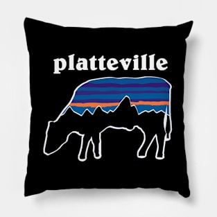 Platteville Cow Pillow