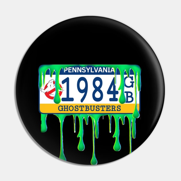 PA Ghostbusters gear Pin by Retrostuff