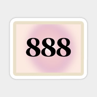 888 Angel Numbers Magnet