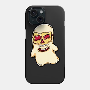 Ghost boo using skull mask Phone Case