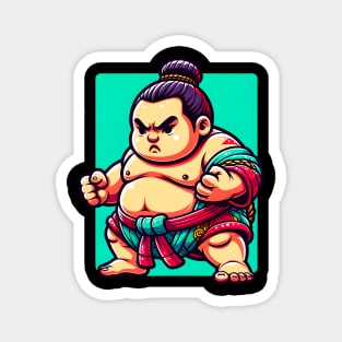 Sumo Wrestler Magnet