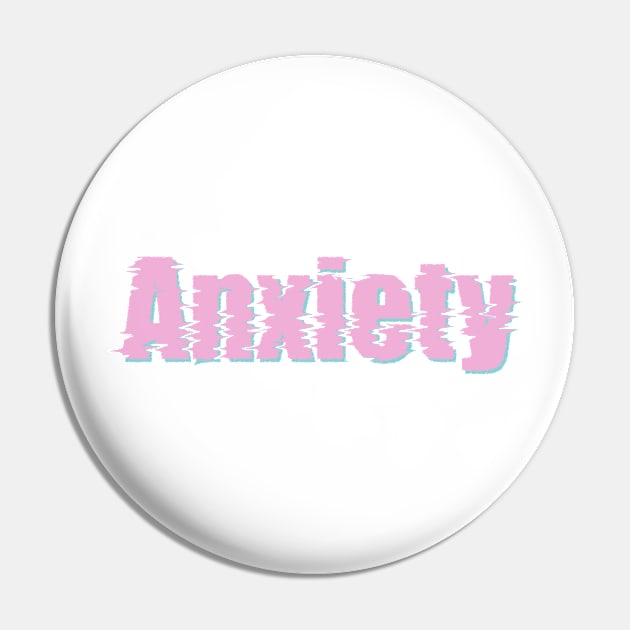 Anxiety Pin by XanaNouille