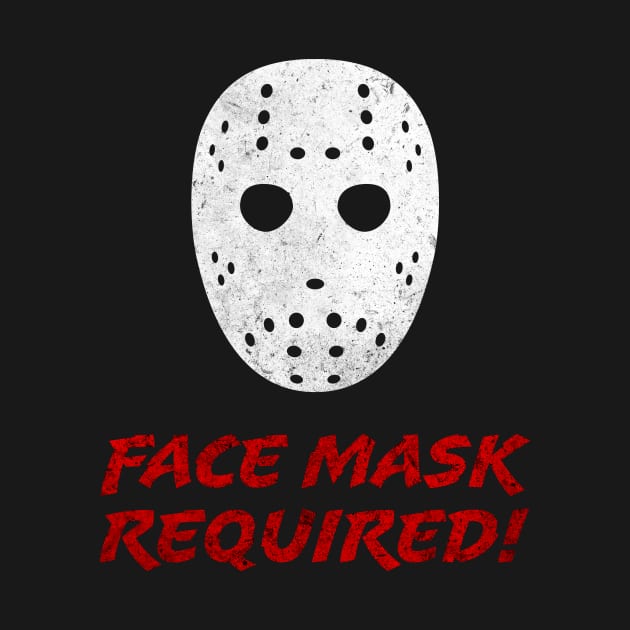 Jason face mask required by Drop23