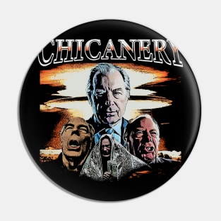 Chicanery Chuck Retro Pin