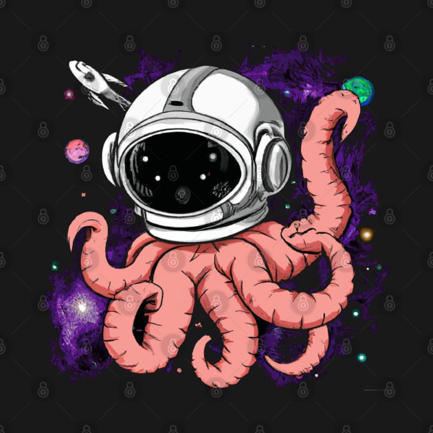 Octopus Astronaut Head by EdSan Designs