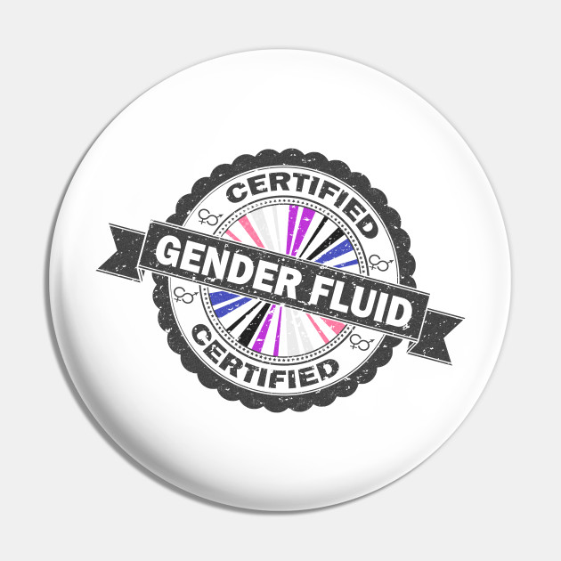 Gender-fluid Pride Pin