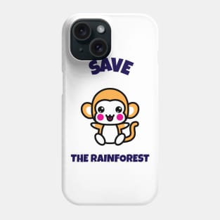 Save the Rainforest Phone Case