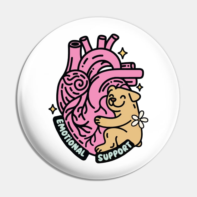 Emotional+Support Pin by JoyoSpring