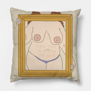 Work of art Pillow