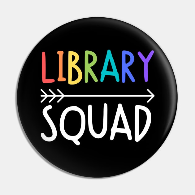 Library Squad Pin by FunnyStylesShop