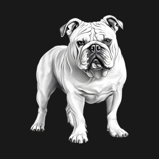 Bull Dog Design by BarnesPrintHub