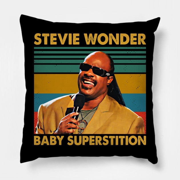 Stevie Wonder Rhythmic Revolution Pillow by Chocolate Candies