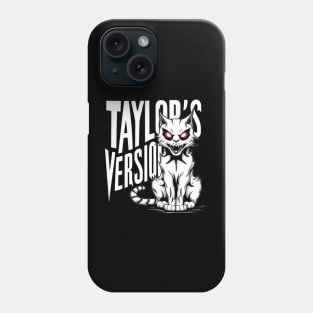 death metal taylors cat version Phone Case