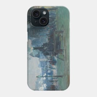 Arrival of the Normandy Train, Gare Saint-Lazare by Claude Monet Phone Case