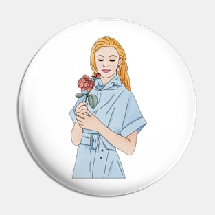 Rosie girl Pin