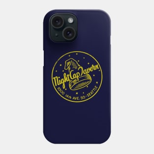 Retro Vintage Night Cap Tavern Seattle Phone Case