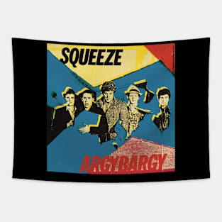 Vintage Retro Great Mens Band Style Thank Tapestry