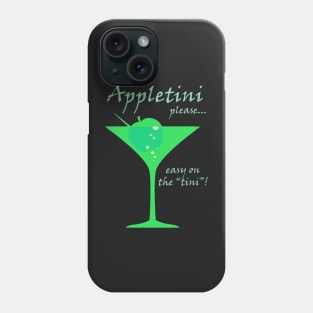 Appletini JD - Green Apple Phone Case