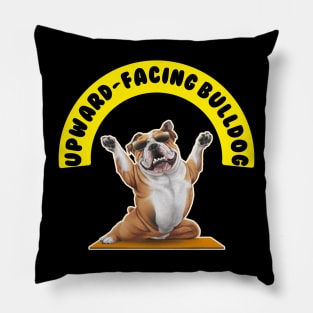 Upward-Facing bulldog Pillow