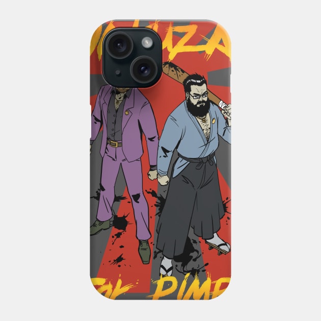 yakuza for pimps Phone Case by Game Society Pimps