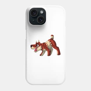 Barkbark: Red Phone Case